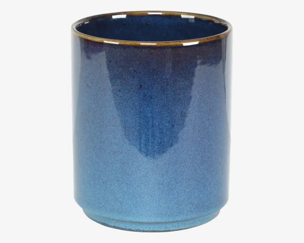 Discount Daells Bolighus Redskabskrukke Blå H.15 cm