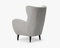 Daells Bolighus Øreklapstol Inkl. Fodskammel Beige