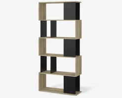 Outlet Daells Bolighus Reol Maze Sort/Eg