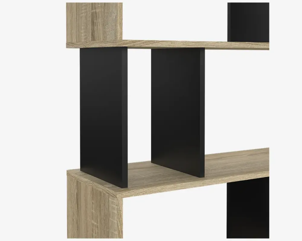 Outlet Daells Bolighus Reol Maze Sort/Eg