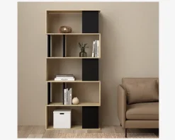 Outlet Daells Bolighus Reol Maze Sort/Eg