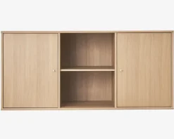 Hot Daells Bolighus Reol Mistral 3 Sekt. m/2 Døre Eg