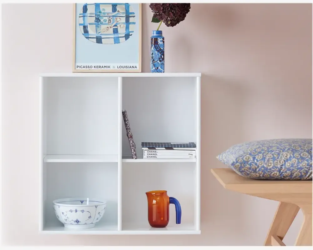 Discount Daells Bolighus Reol Mistral Sekt. 25 Hvid