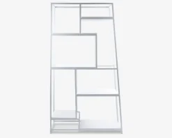 Hot Daells Bolighus Reol skrå hvid/hvid 102x178 cm