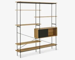 Online Daells Bolighus Reol sort metal/vild eg