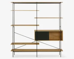 Online Daells Bolighus Reol sort metal/vild eg