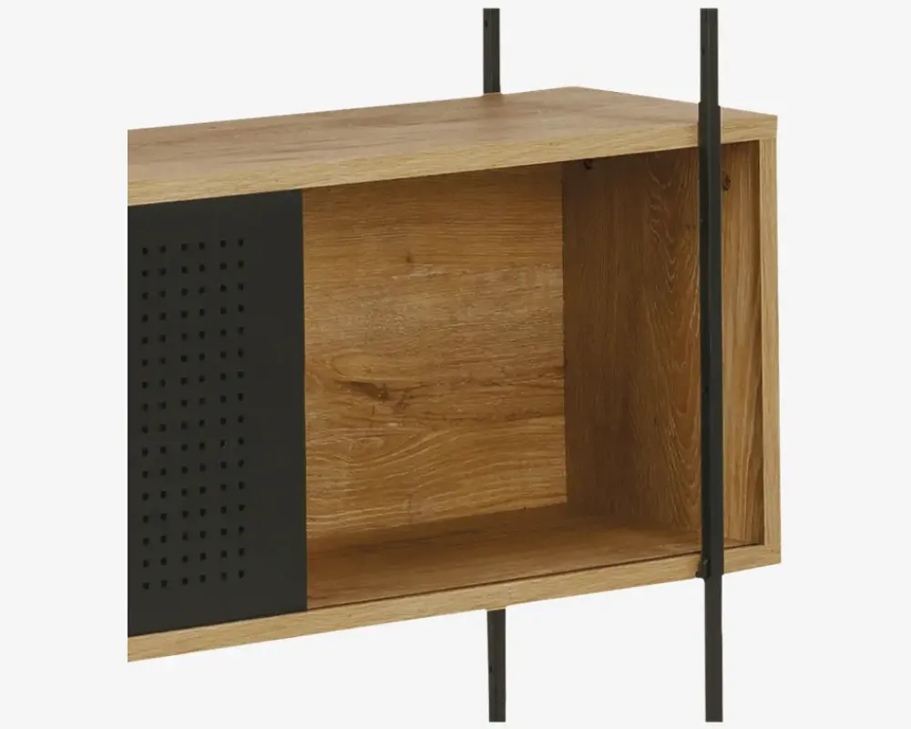 Online Daells Bolighus Reol sort metal/vild eg