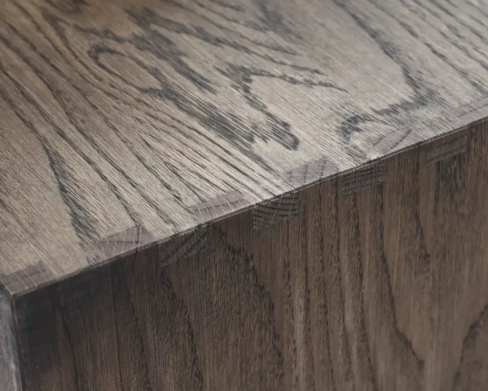 New Daells Bolighus Reolopstilling med døre og skuffer Røget Eg