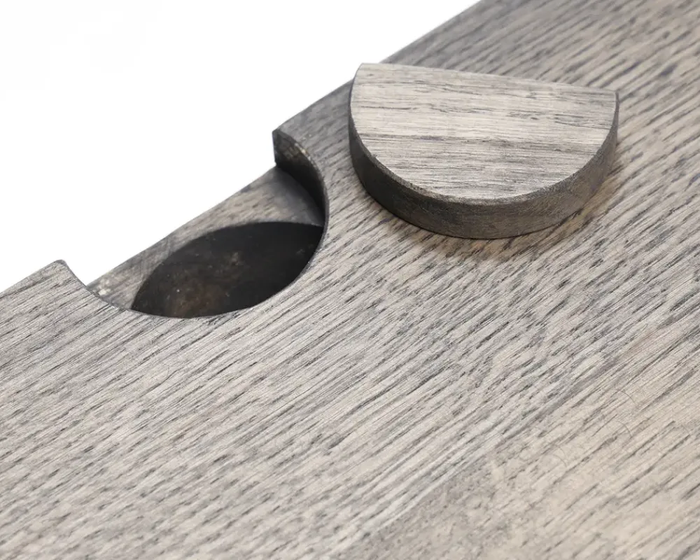 Daells Bolighus Reolopstilling med døre og skuffer Røget Eg