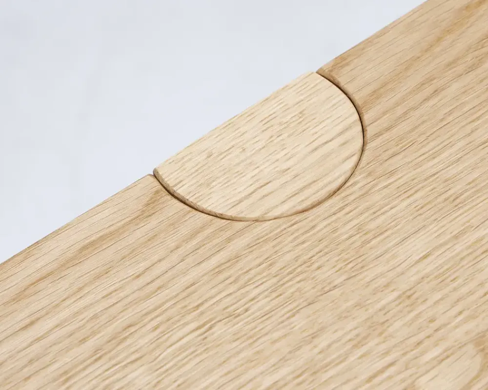 Best Daells Bolighus Reolopstilling med døre og skuffer oileret Eg