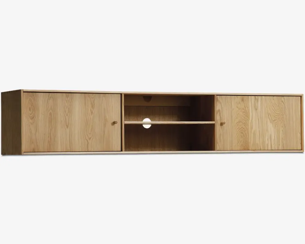 Hot Daells Bolighus Reolopstilling Tv-sektion olieret eg