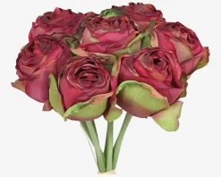 Sale Daells Bolighus Rosen Bundt Mørk Rød H.28cm