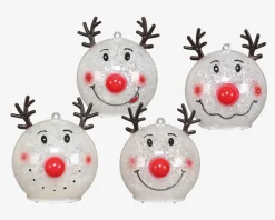 Outlet Daells Bolighus Rudolf Kugle LED Ass. Ø.8cm