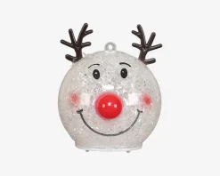 Outlet Daells Bolighus Rudolf Kugle LED Ass. Ø.8cm