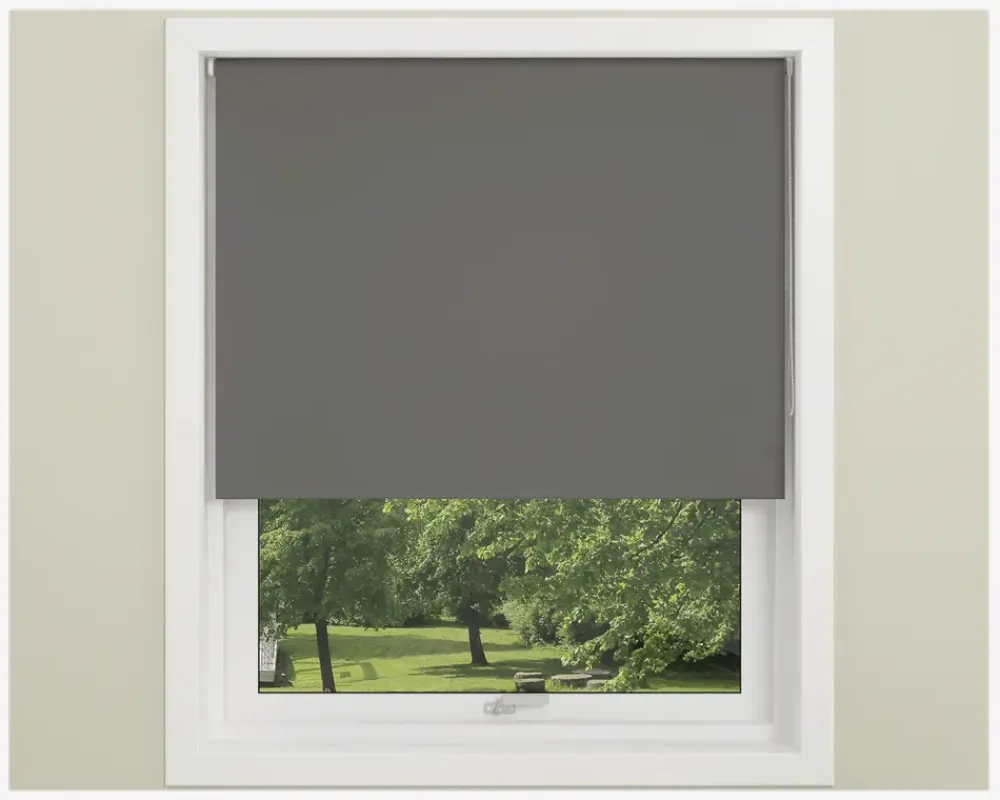 Best Daells Bolighus Rullegardin MørkL. Uni 120x175 cm Grå