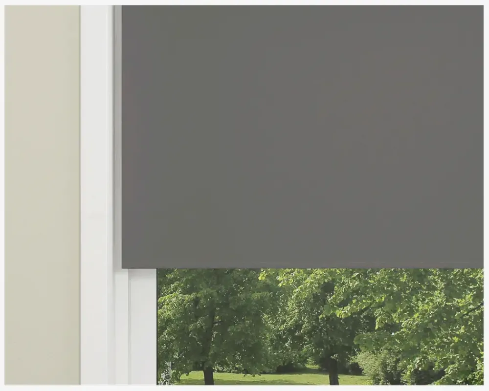 Best Daells Bolighus Rullegardin MørkL. Uni 120x175 cm Grå