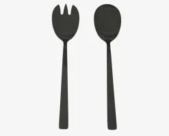 Daells Bolighus Salatbestik Sort 23,7 cm