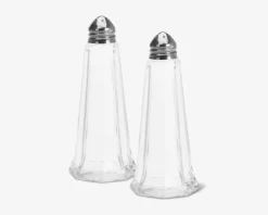 Hot Daells Bolighus Salt og peber sæt glas H.14 cm