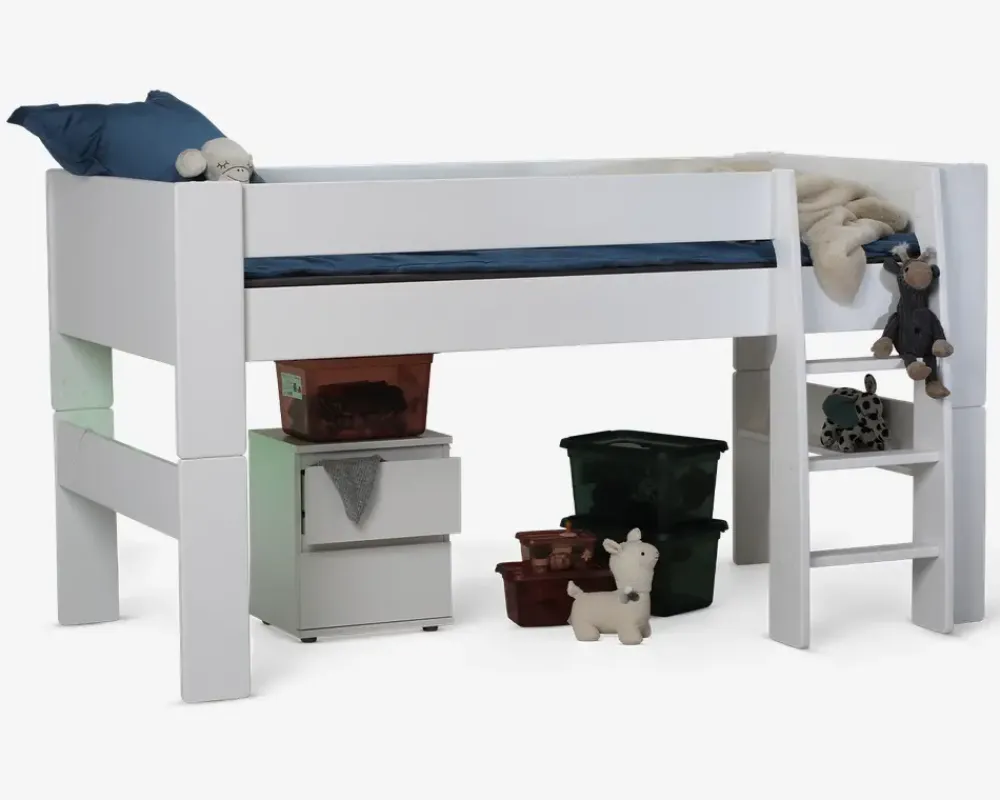 Discount Daells Bolighus Seng Junior 90x200 Cm Hvidlakeret