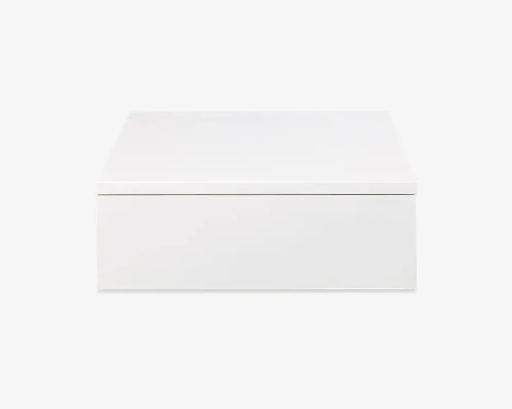 Daells Bolighus Sengebord Avignon med 1 skuffe hvid