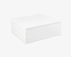 Daells Bolighus Sengebord Avignon med 1 skuffe hvid