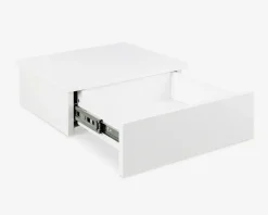 Daells Bolighus Sengebord Avignon med 1 skuffe hvid