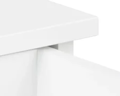 Daells Bolighus Sengebord Avignon med 1 skuffe hvid