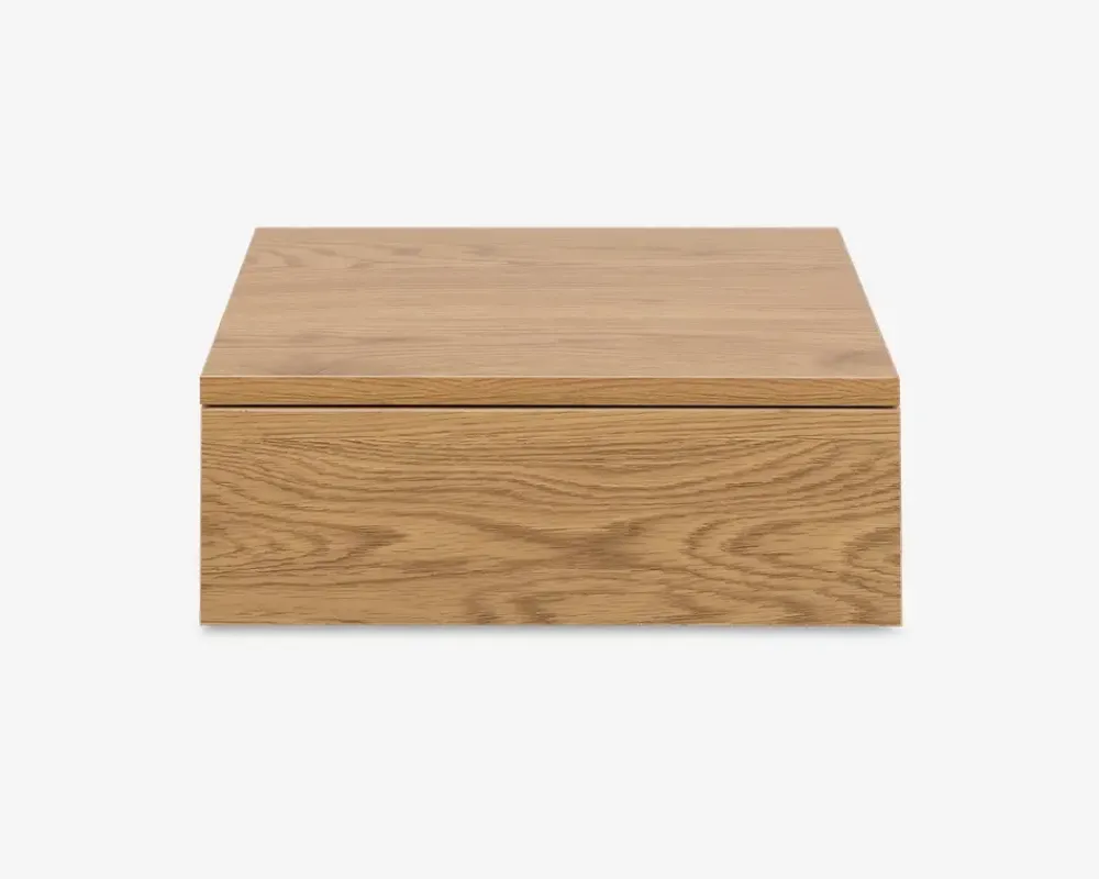 Discount Daells Bolighus Sengebord Avignon med 1 skuffe vild eg kunstfiner