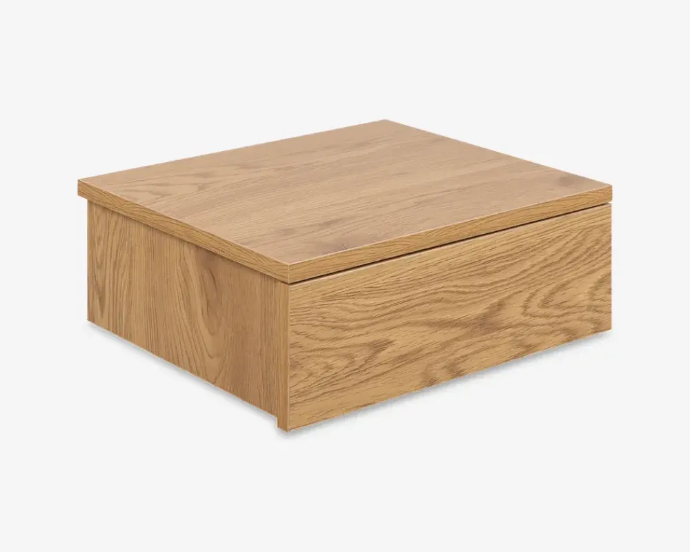 Discount Daells Bolighus Sengebord Avignon med 1 skuffe vild eg kunstfiner