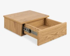 Discount Daells Bolighus Sengebord Avignon med 1 skuffe vild eg kunstfiner