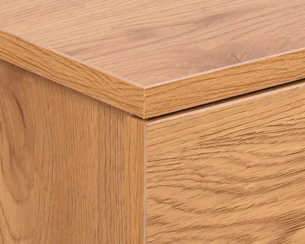 Discount Daells Bolighus Sengebord Avignon med 1 skuffe vild eg kunstfiner