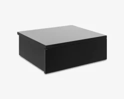 Online Daells Bolighus Sengebord Avignon med 1 skuffe sort