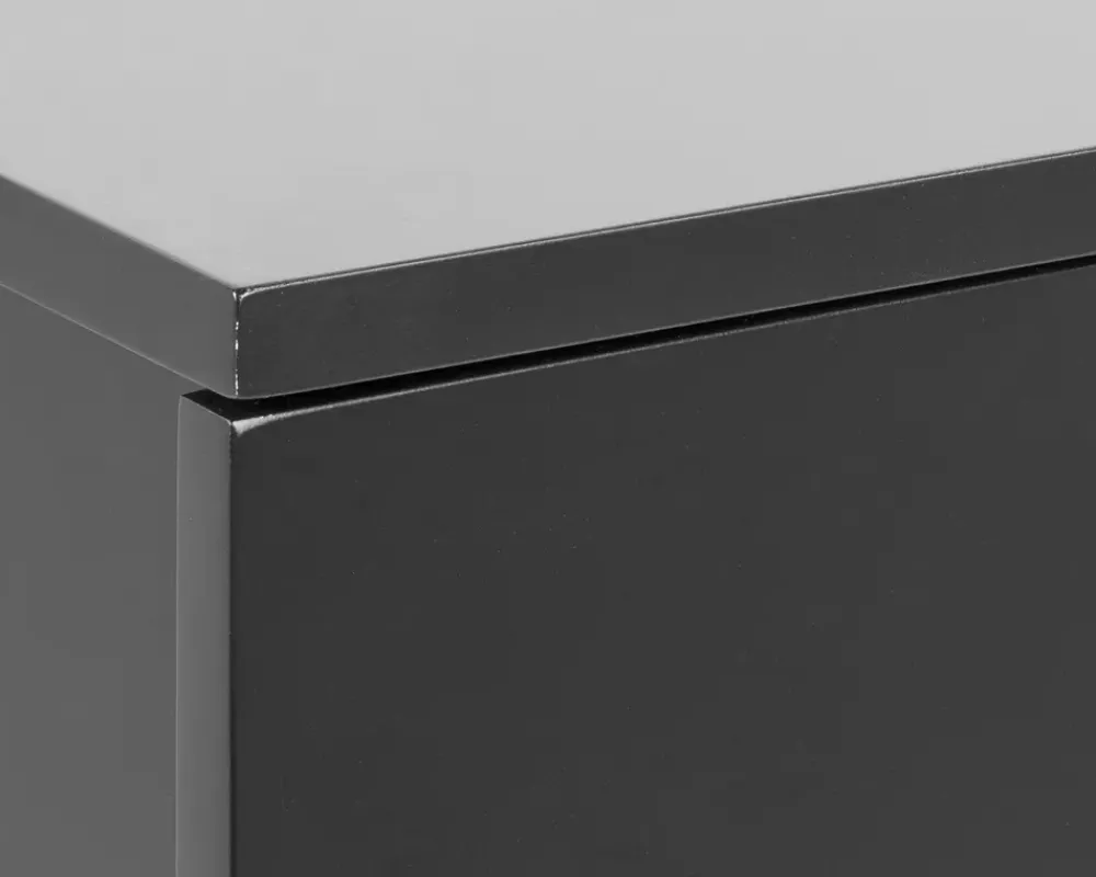 Online Daells Bolighus Sengebord Avignon med 1 skuffe sort