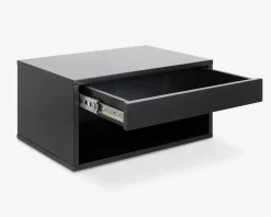 Clearance Daells Bolighus Sengebord Cholet med 1 skuffe sort