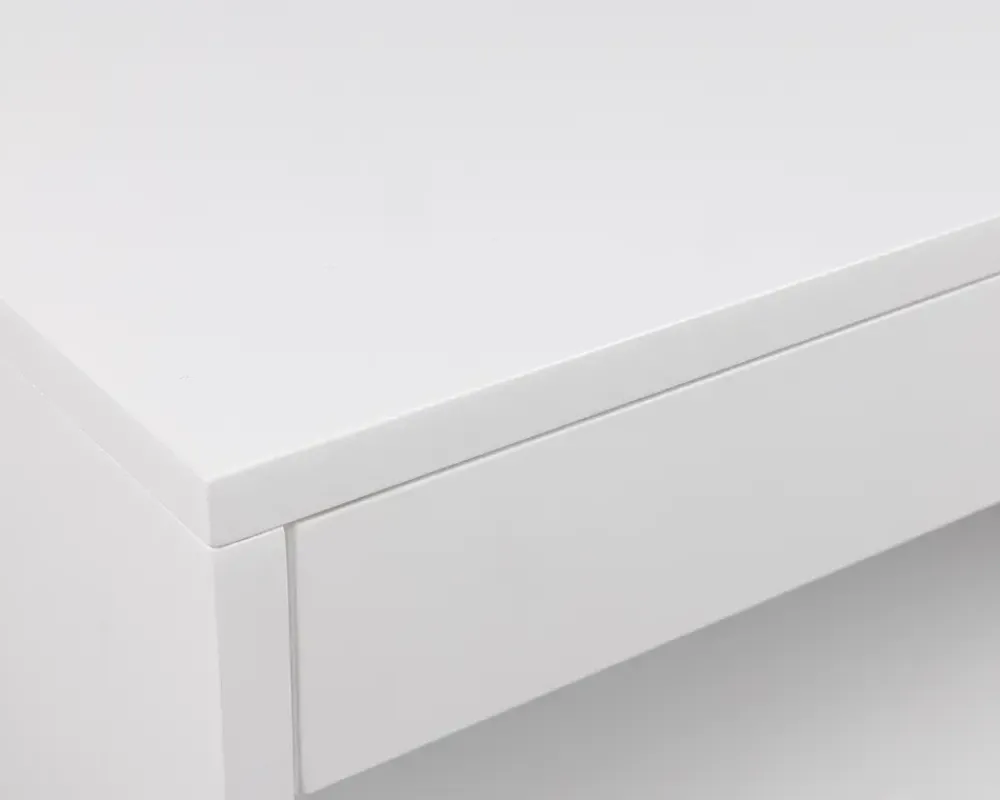 Best Daells Bolighus Sengebord Cholet med 1 skuffe hvid