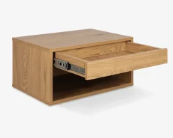 Daells Bolighus Sengebord Cholet med 1 skuffe vild eg kunstfiner