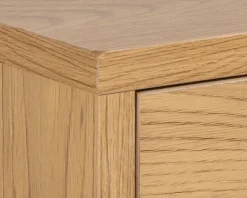 Daells Bolighus Sengebord Cholet med 1 skuffe vild eg kunstfiner