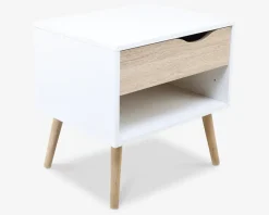 New Daells Bolighus Sengebord Delta m. 1 skuffe