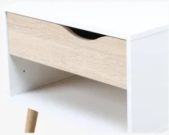 New Daells Bolighus Sengebord Delta m. 1 skuffe