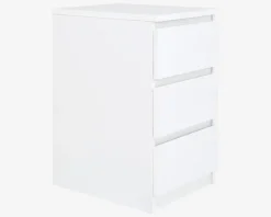 Online Daells Bolighus Sengebord m. 3 skuffer