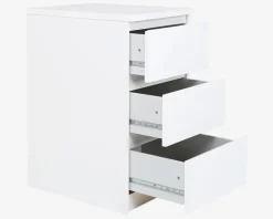 Online Daells Bolighus Sengebord m. 3 skuffer