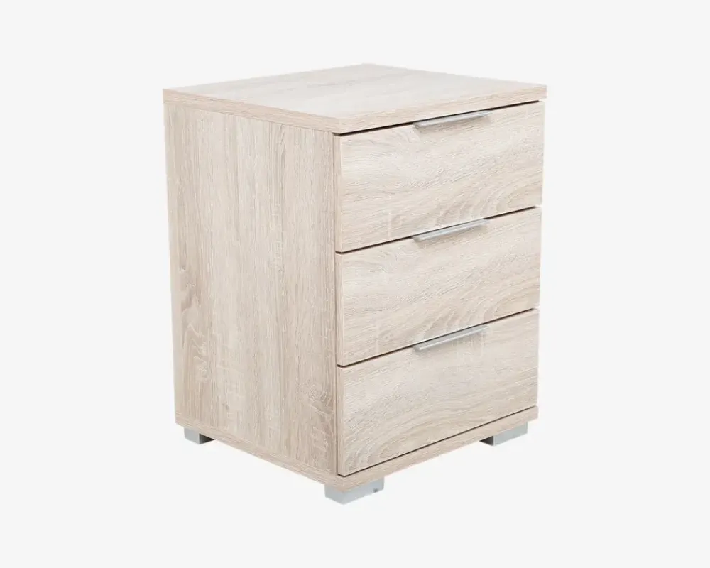 Daells Bolighus Sengebord m. 3 skuffer