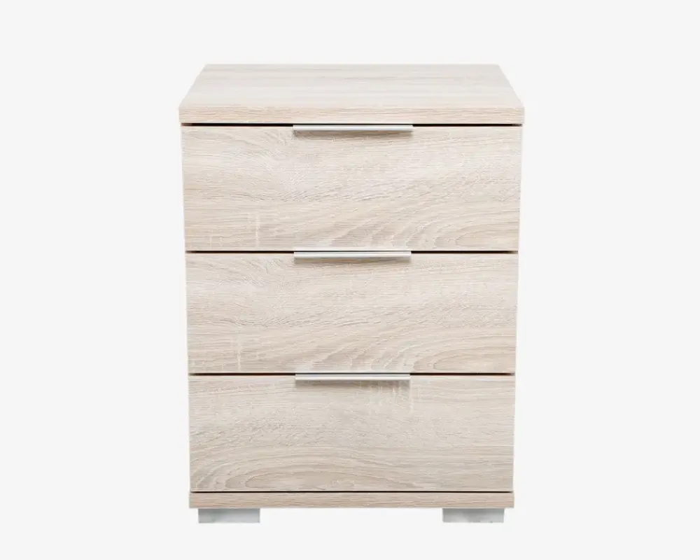 Daells Bolighus Sengebord m. 3 skuffer