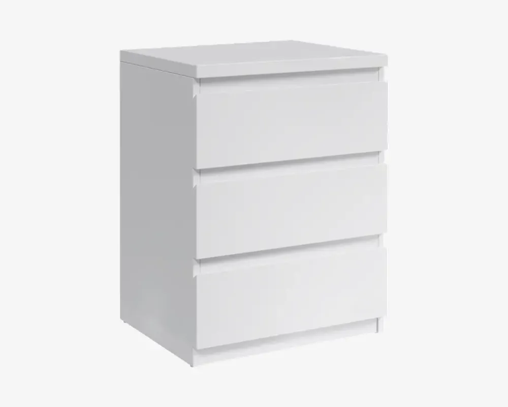 Discount Daells Bolighus Sengebord Olli med 3 skuffer