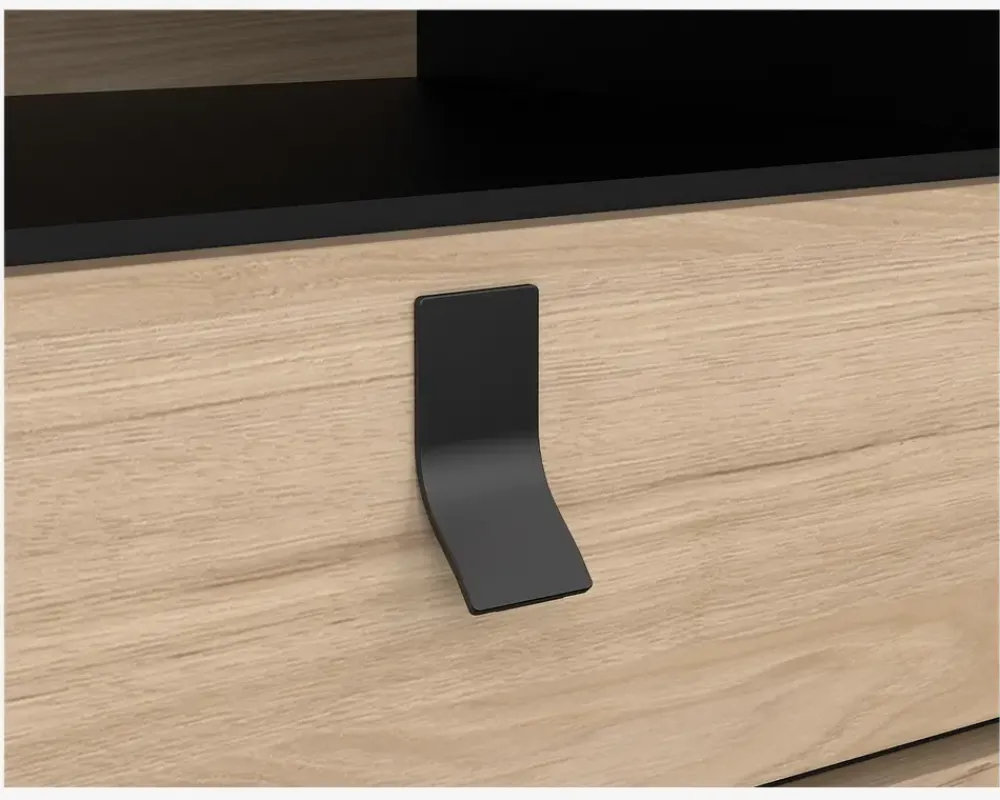 Online Daells Bolighus Sengebord Ry m. 1 skuffe og 1 hylde eg