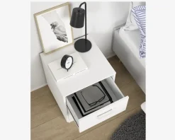 Hot Daells Bolighus Sengebord Sofia med 2 skuffer