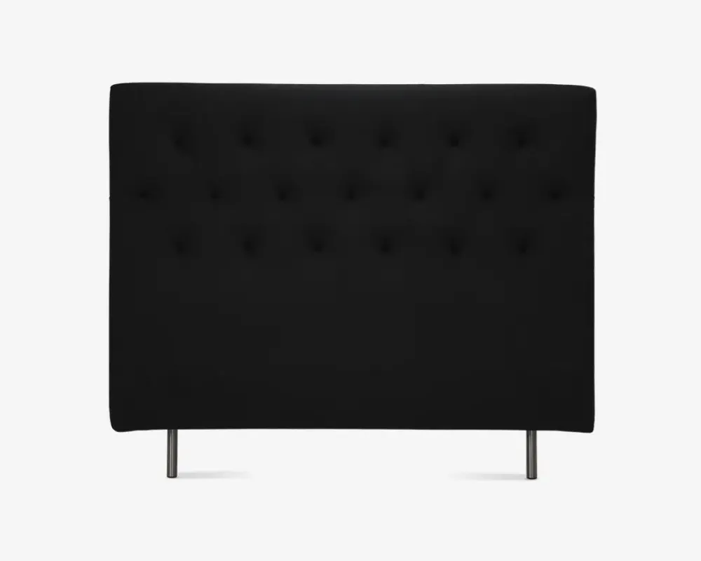 New Daells Bolighus Sengegavl i sort B. 184 cm