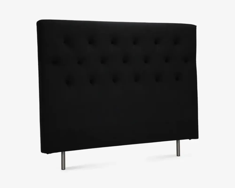 New Daells Bolighus Sengegavl i sort B. 184 cm