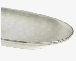 Discount Daells Bolighus Serveringsfad Oval Blank Stone 31 x 17,5 cm Grå