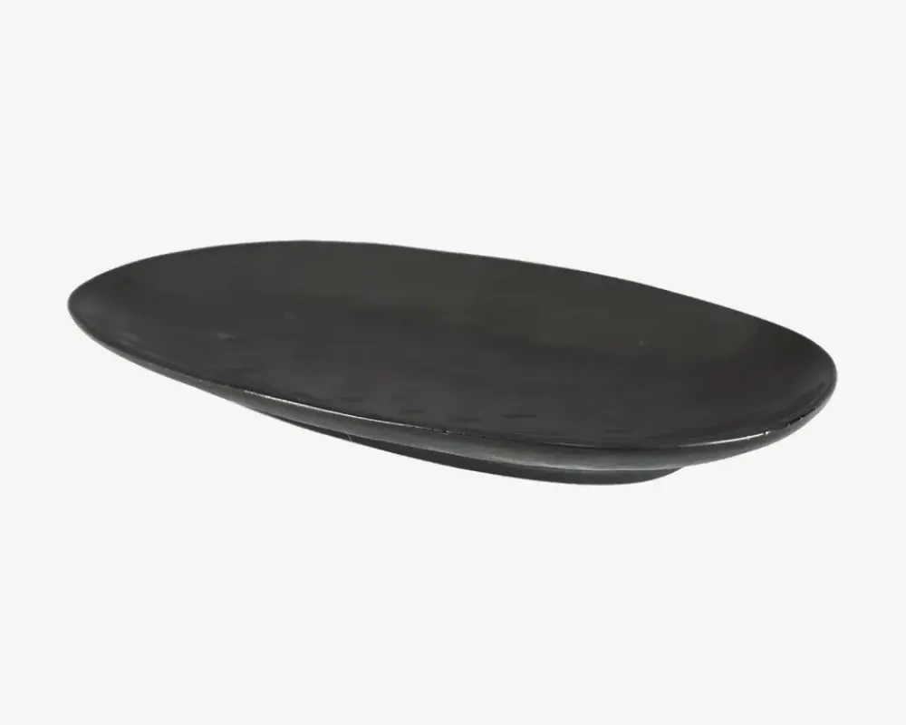 Clearance Daells Bolighus Serveringsfad Oval 31 x 17,5 cm Sort